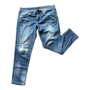 #022, White House Black Market Girlfriend Jean, size 12